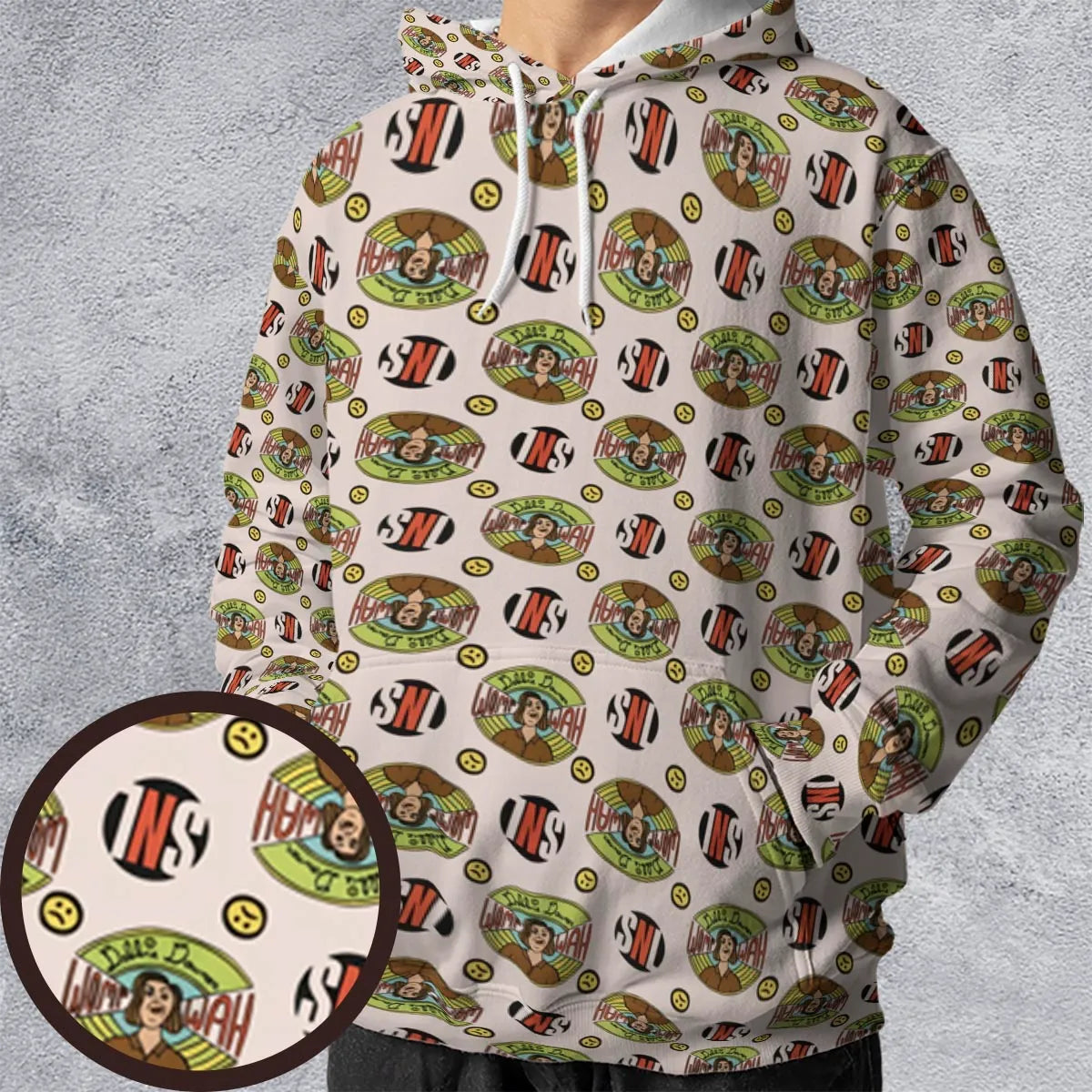 Full Print Hoodie - 2HGKV67Z