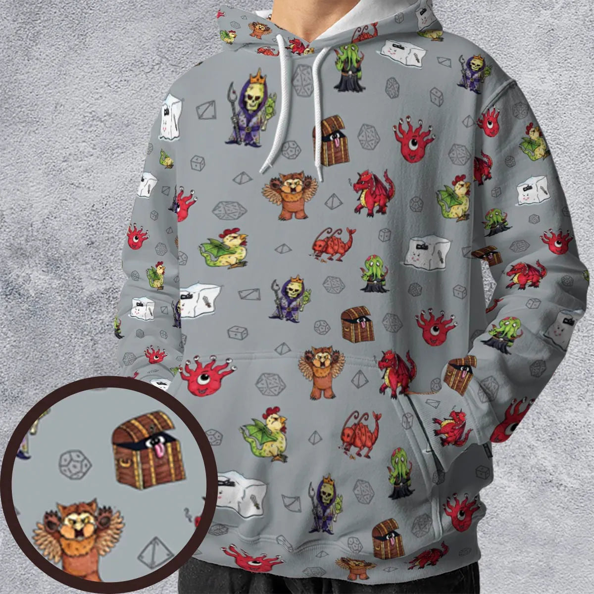 Full Print Hoodie - Z1WASLSQ