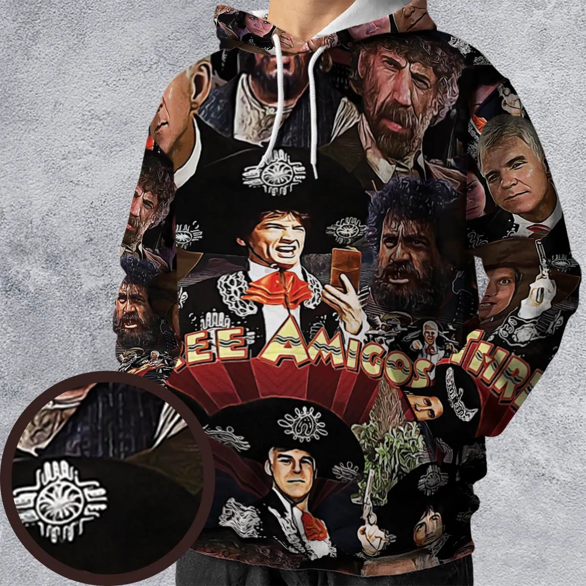Full Print Hoodie - X6A8QTCH