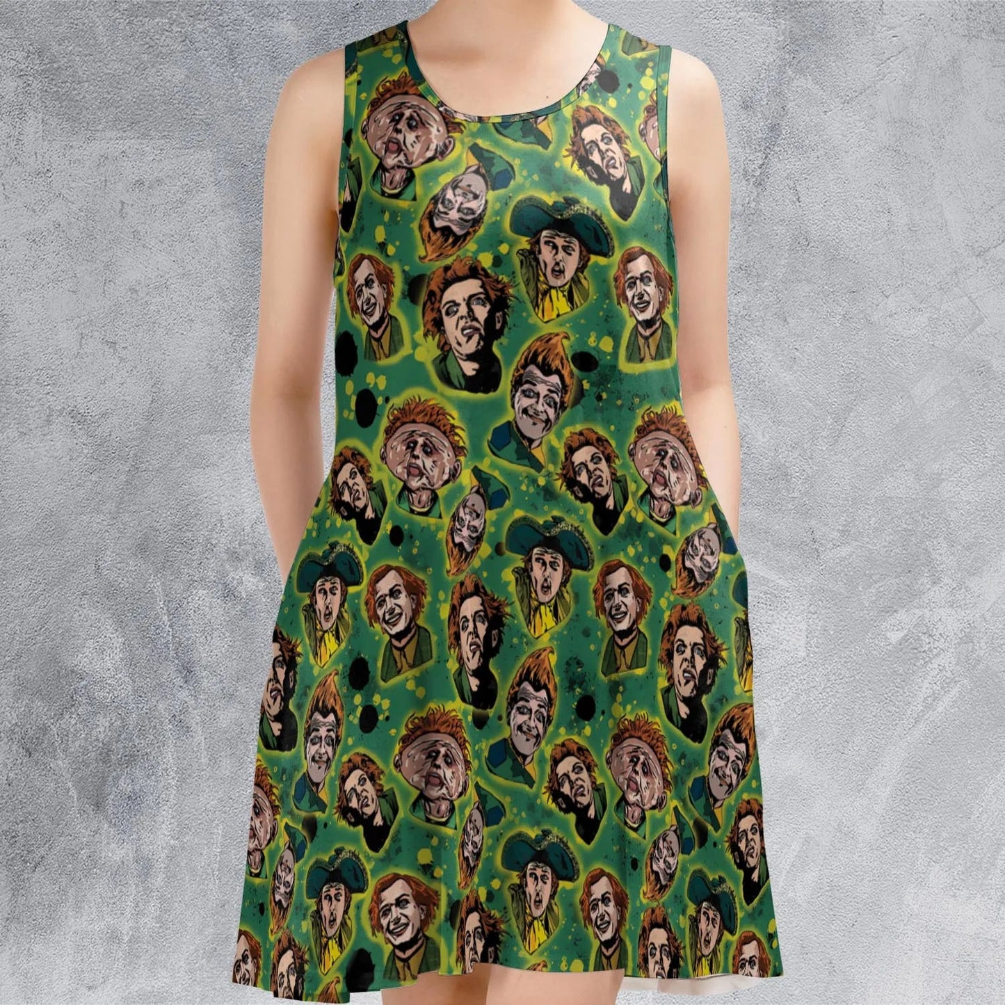Casual Sleeveless Dress - 4JVSGW6C