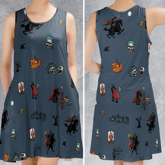 Casual Sleeveless Dress - D5MRDQPM
