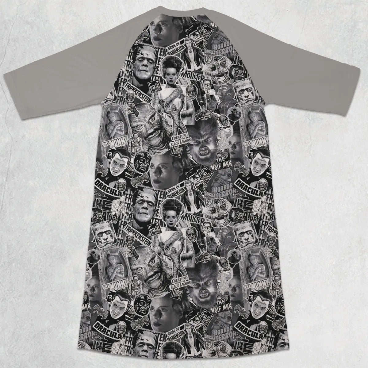 3/4 Sleeve Raglan Dress - A74AB8MZ