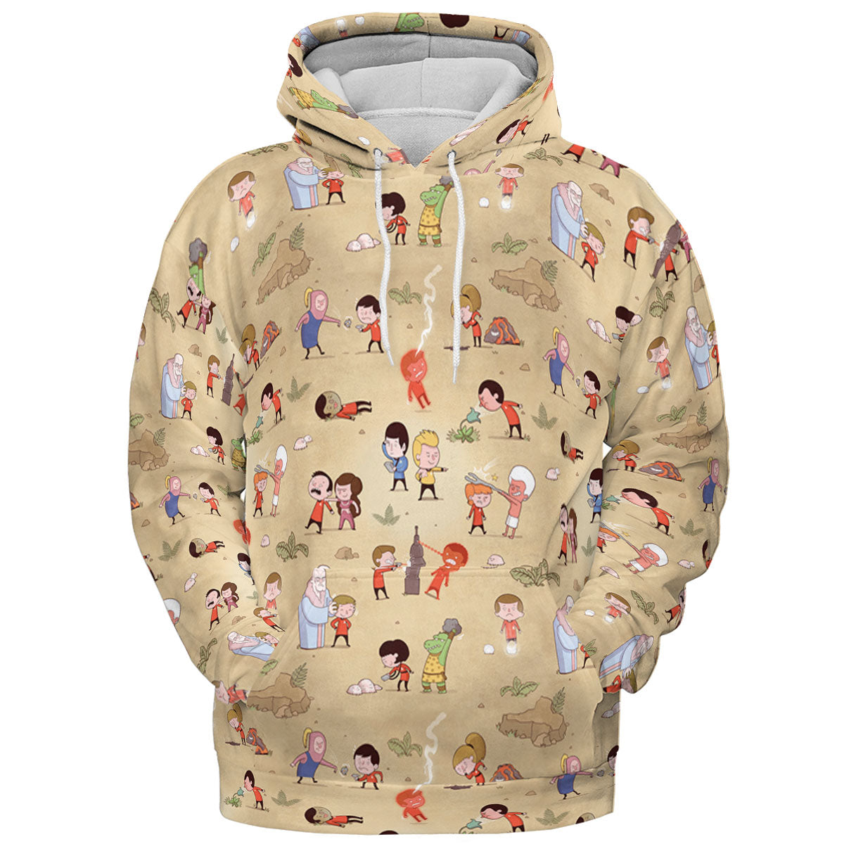 Full Print Hoodie - ZBYU6M1E