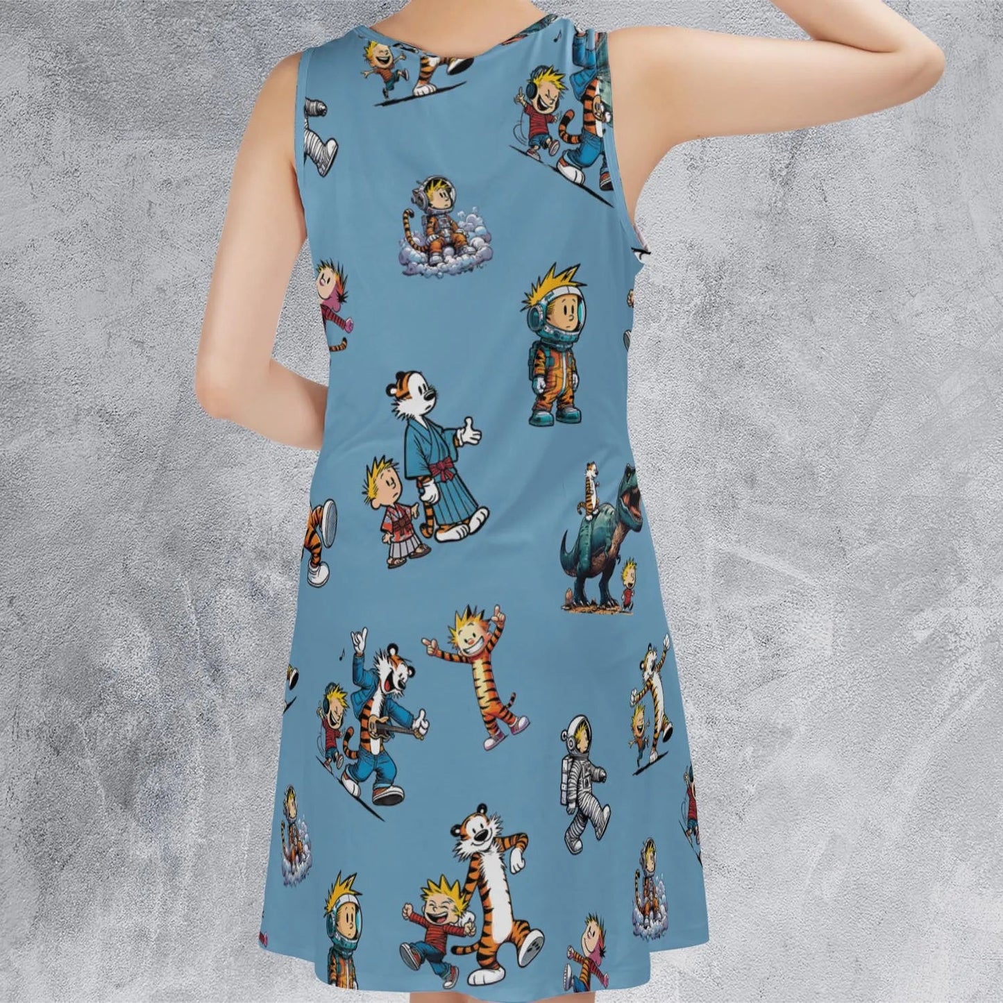 Casual Sleeveless Dress - EV3XXZ2H