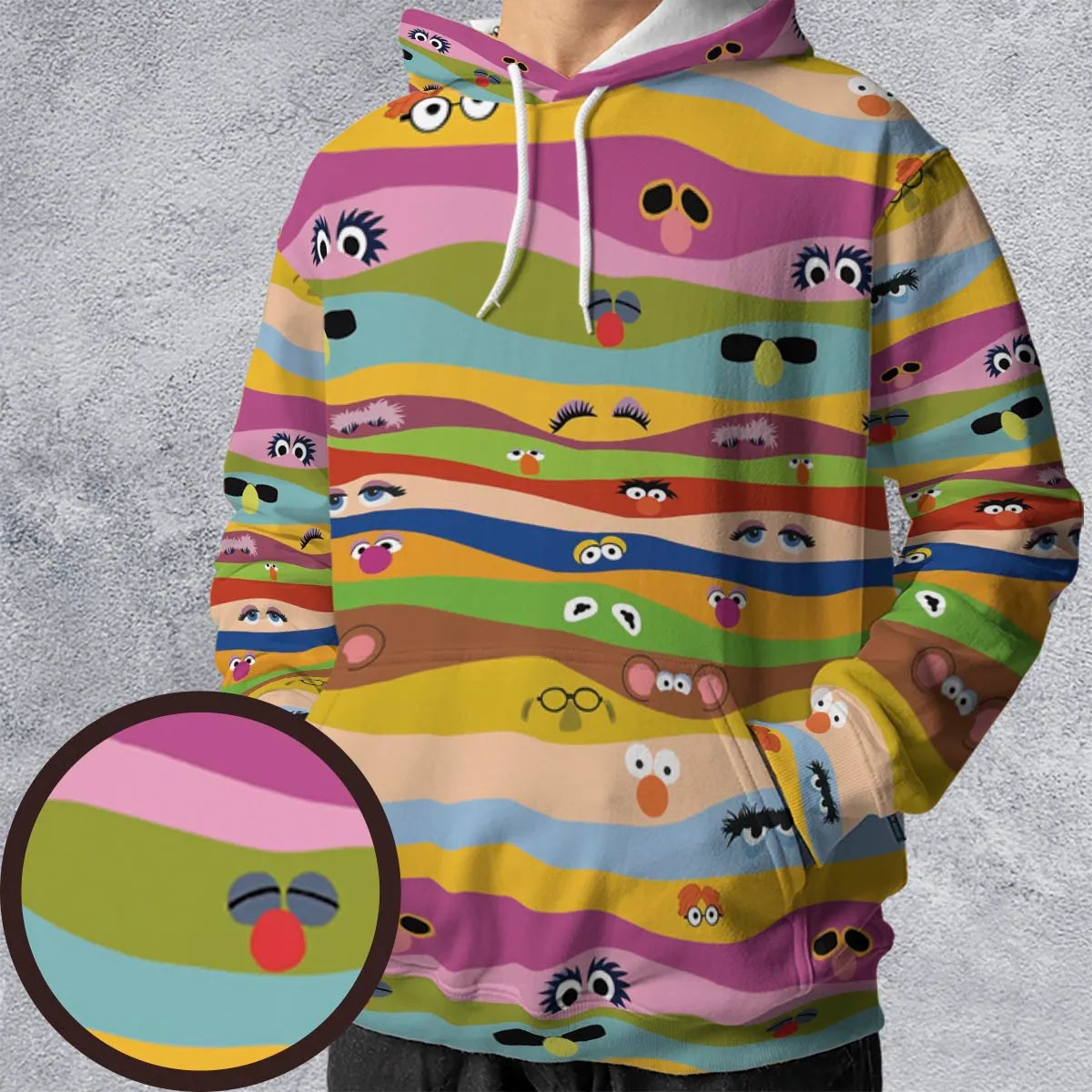 Full Print Hoodie - 474ZBEZJ