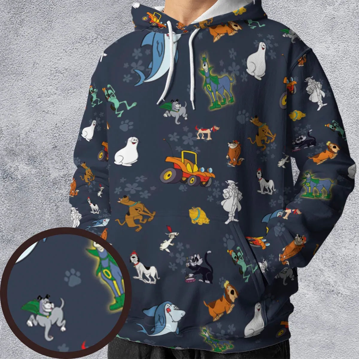 Full Print Hoodie - YH3WTS43