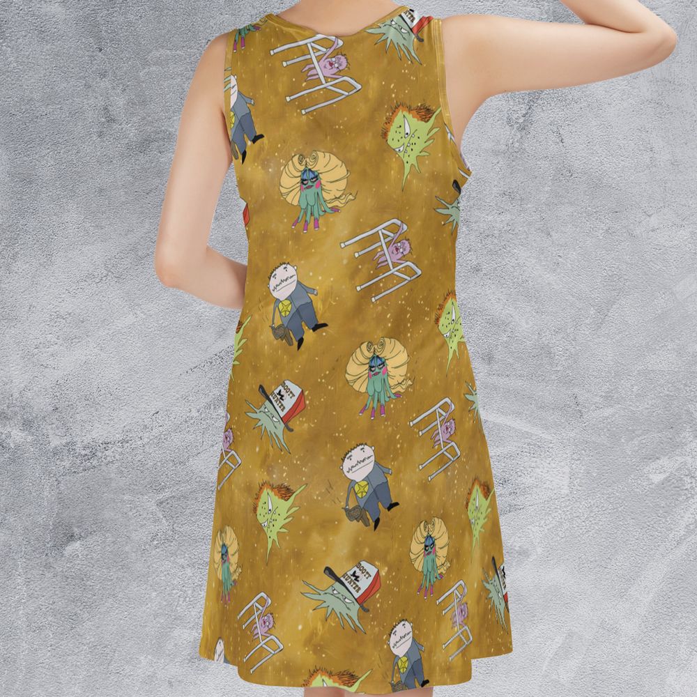 Sleeveless Dress - AVJ7RXBZ -  - 2
