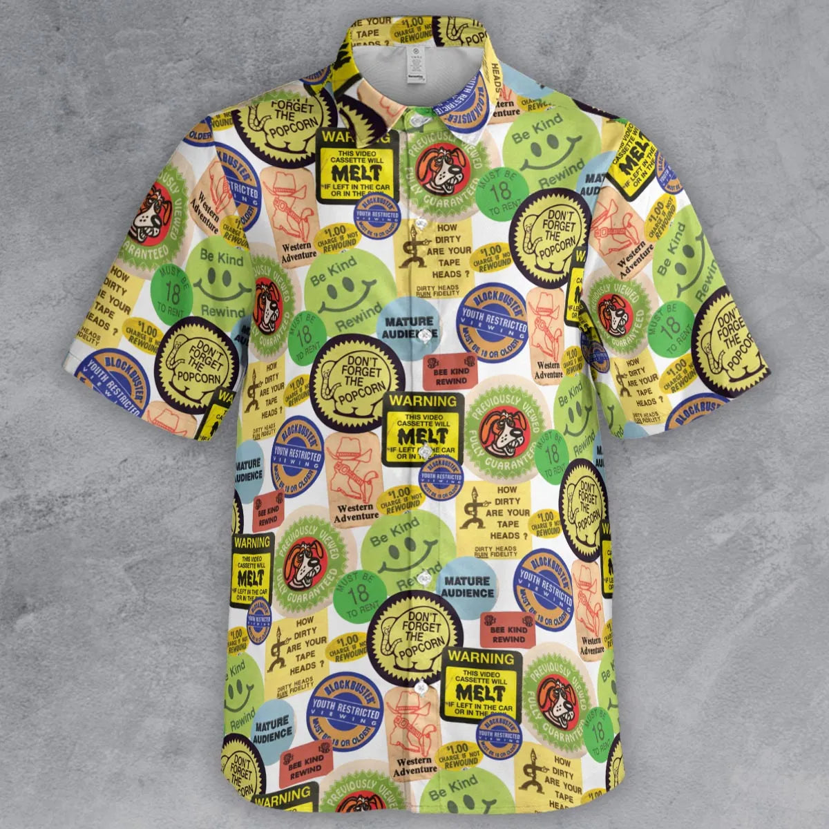 Short Sleeve Button Shirt - PALDKKVS