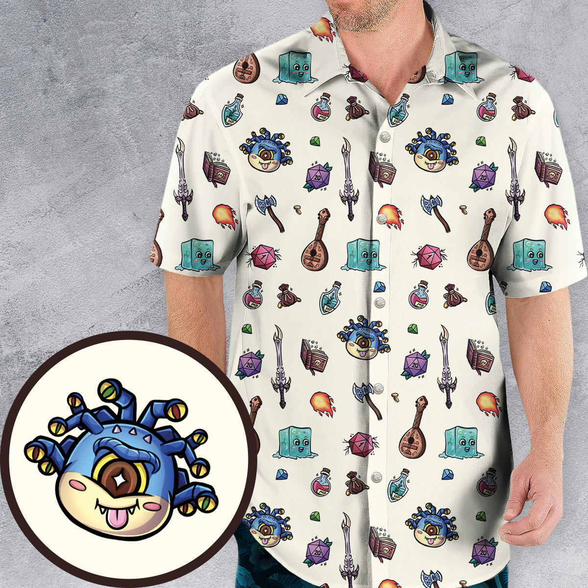 Hawaiian Shirt - NSFMDB1L