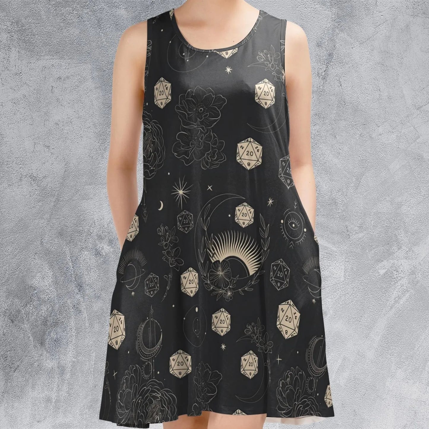 Casual Sleeveless Dress - 1CSY9CMW