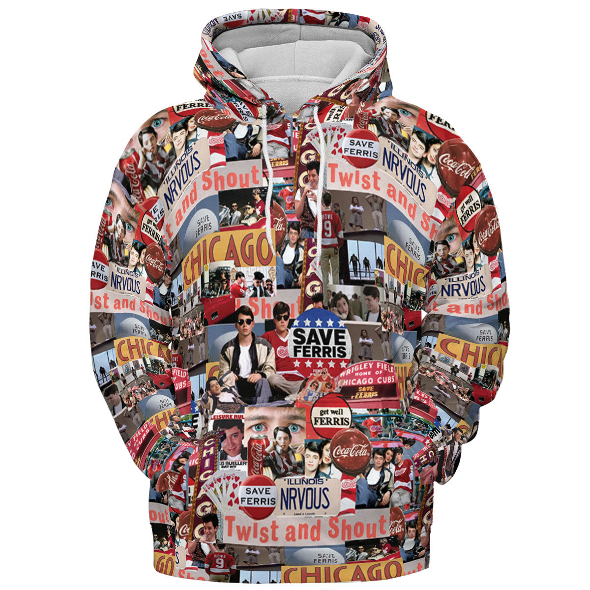 Full Print Hoodie - 6PUJDZNN