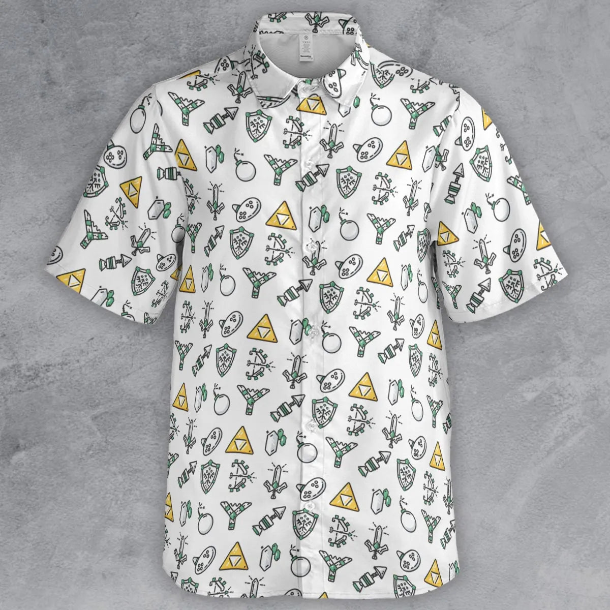 Short Sleeve Button Shirt - S1XQ7UQ3