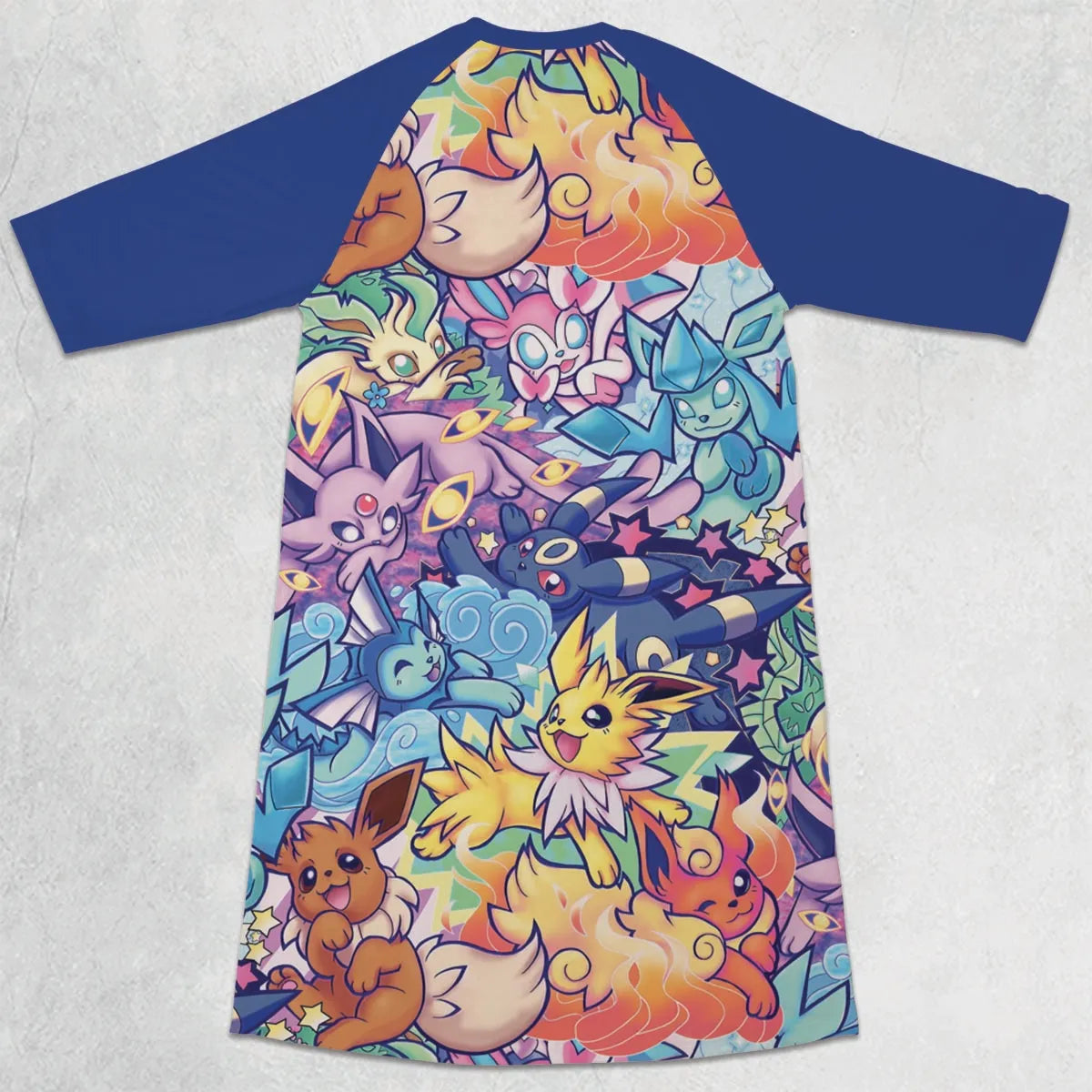 3/4 Sleeve Raglan Dress - NDXRWTTX