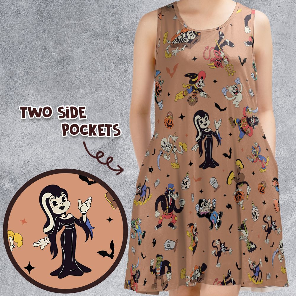 Sleeveless Dress - H6AS88AG -  - 1