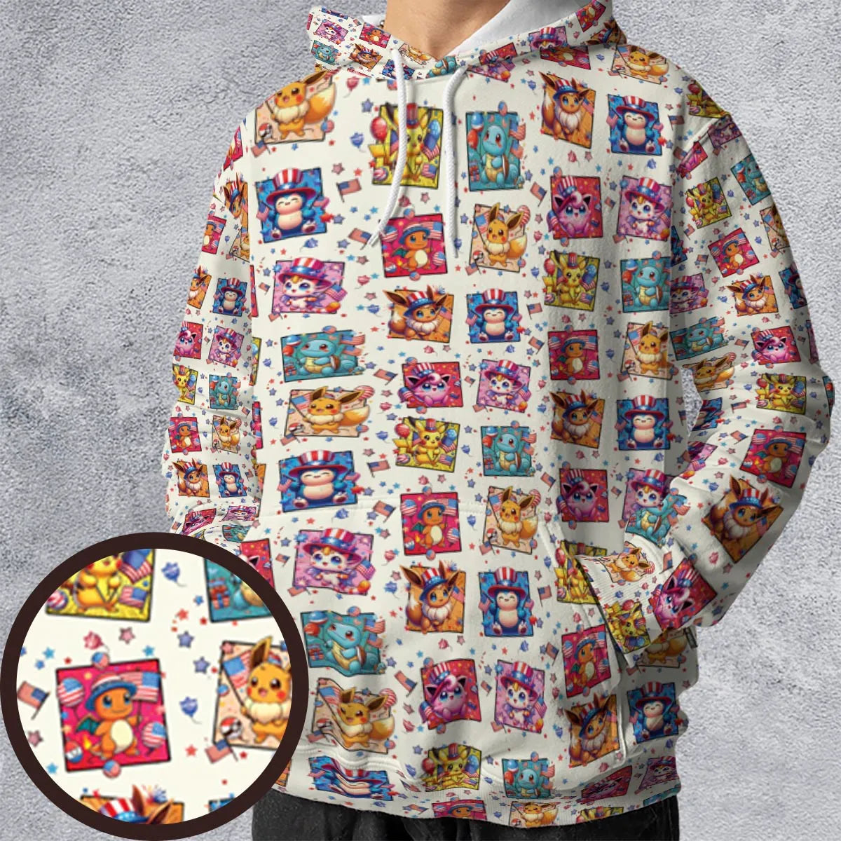 Full Print Hoodie - CGM7J6SF