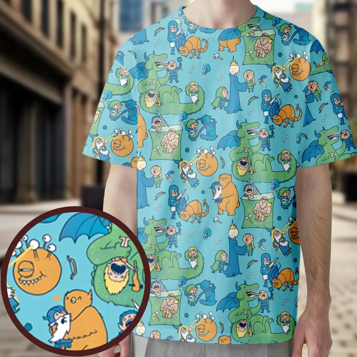 Full Print T-Shirt - N5D2W4T5