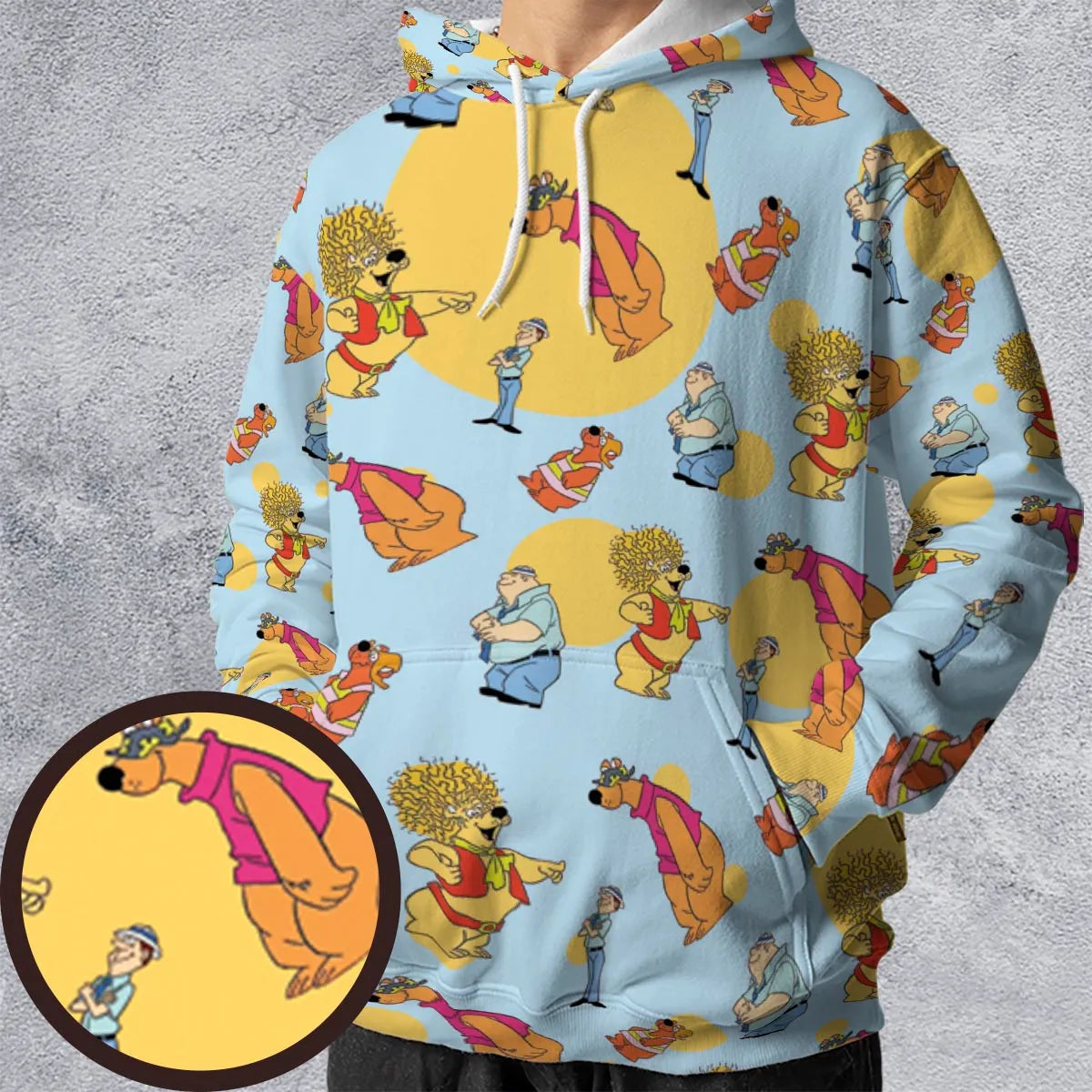 Full Print Hoodie - DCWLFKXN