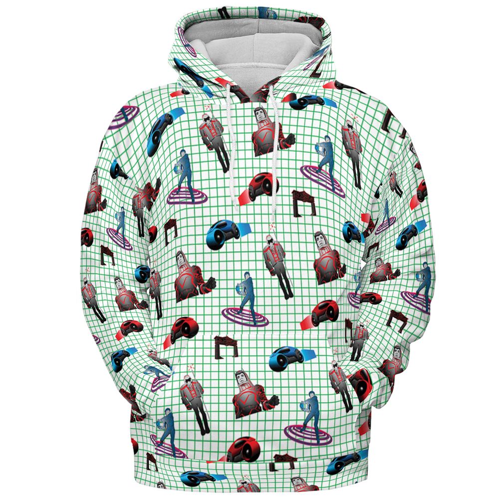 All-over Print Hoodie - DUYJXE5R -  - 2