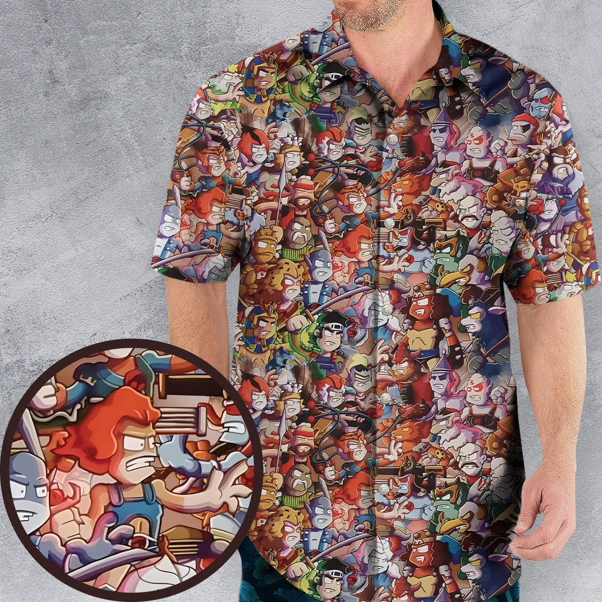 Hawaiian Shirt - 75M12XT1