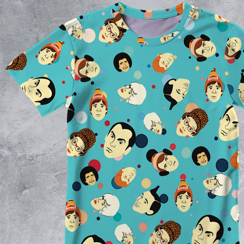All-Over Print Unisex T-Shirt - 2968DPKY -  - 2