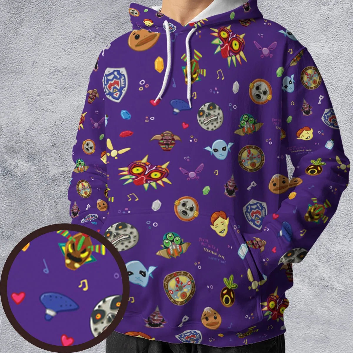 Full Print Hoodie - PJC7QH47
