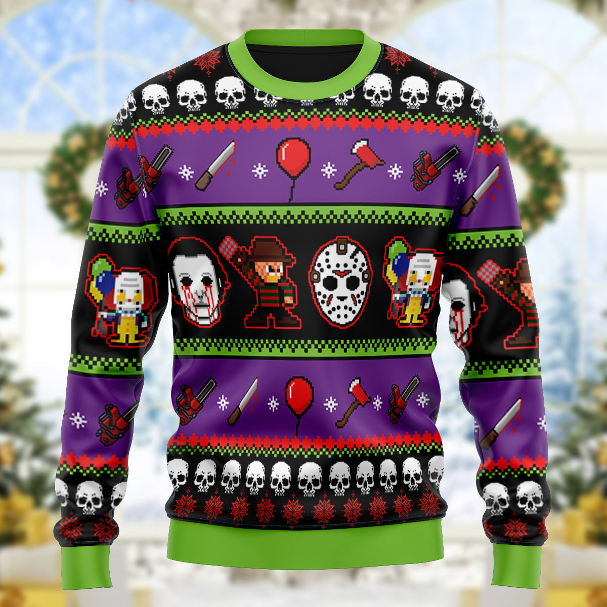 Ugly Christmas Sweatshirt - MHGE5DDB