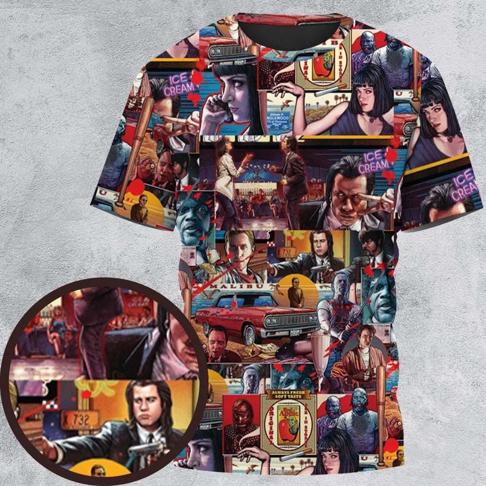 Full Print T-Shirt - WQHBZHMY