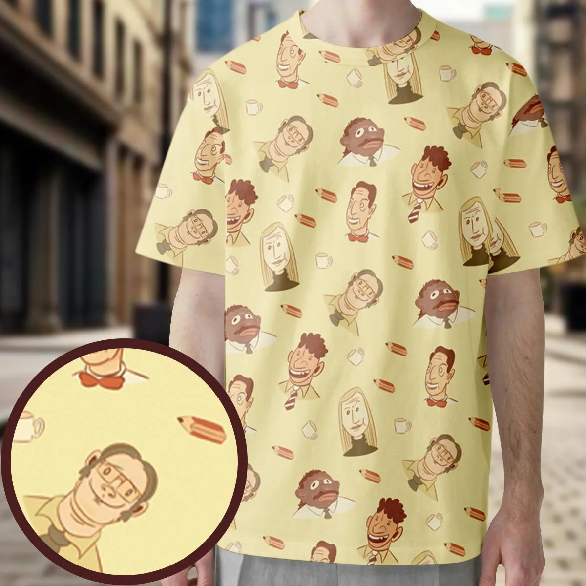 Full Print T-Shirt - WVCCZNBP