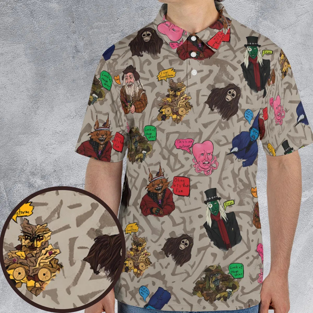 Unisex Polo Shirt - V4WQ785Q