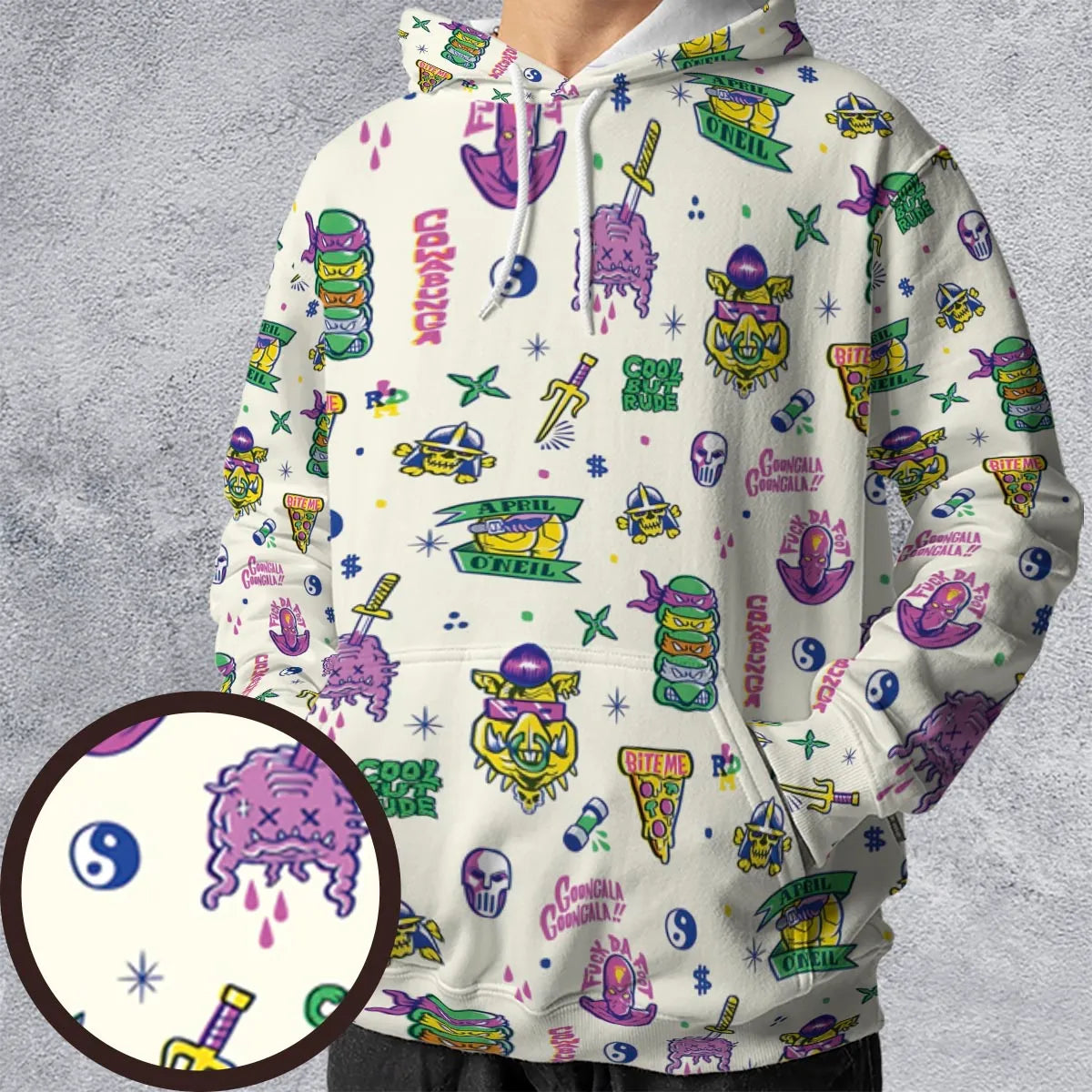 Full Print Hoodie - JCYJCX12