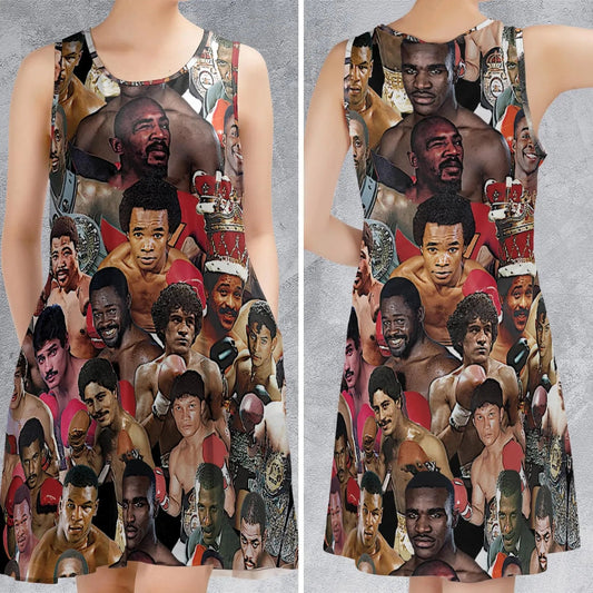 Casual Sleeveless Dress - C9LPKFAM