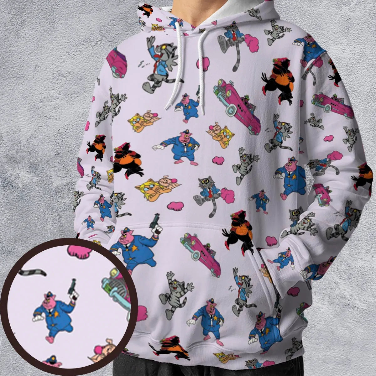 Full Print Hoodie - KE7K7VYG