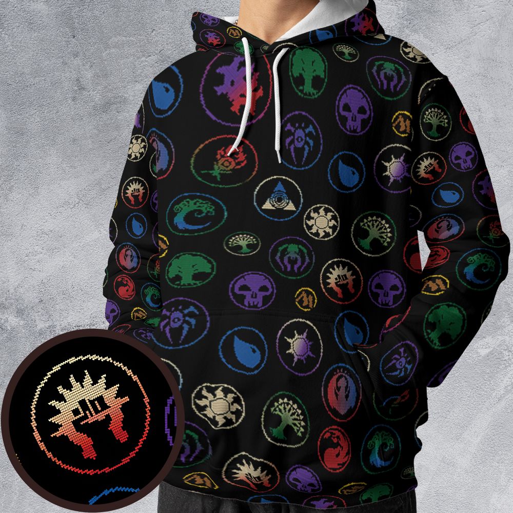 All-over Print Hoodie - M9TPZYC2 -  - 1