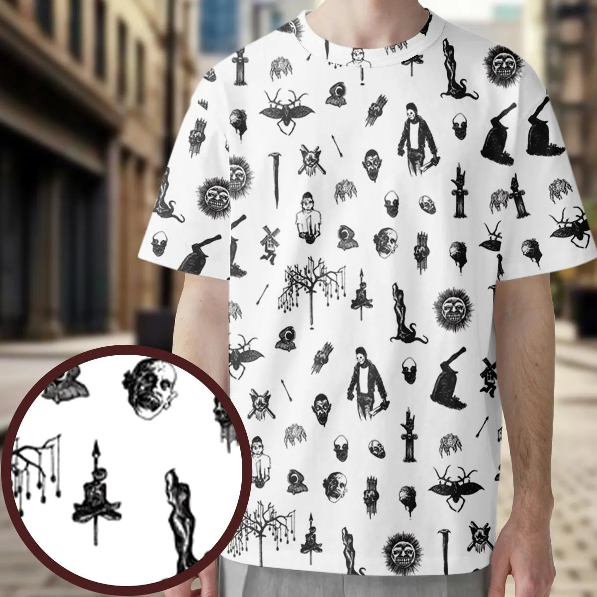 Full Print T-shirt - K74LCY9T