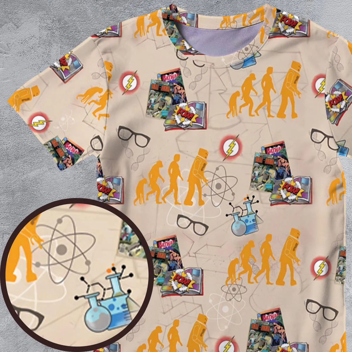 Full Print T-Shirt - MZ2788NT