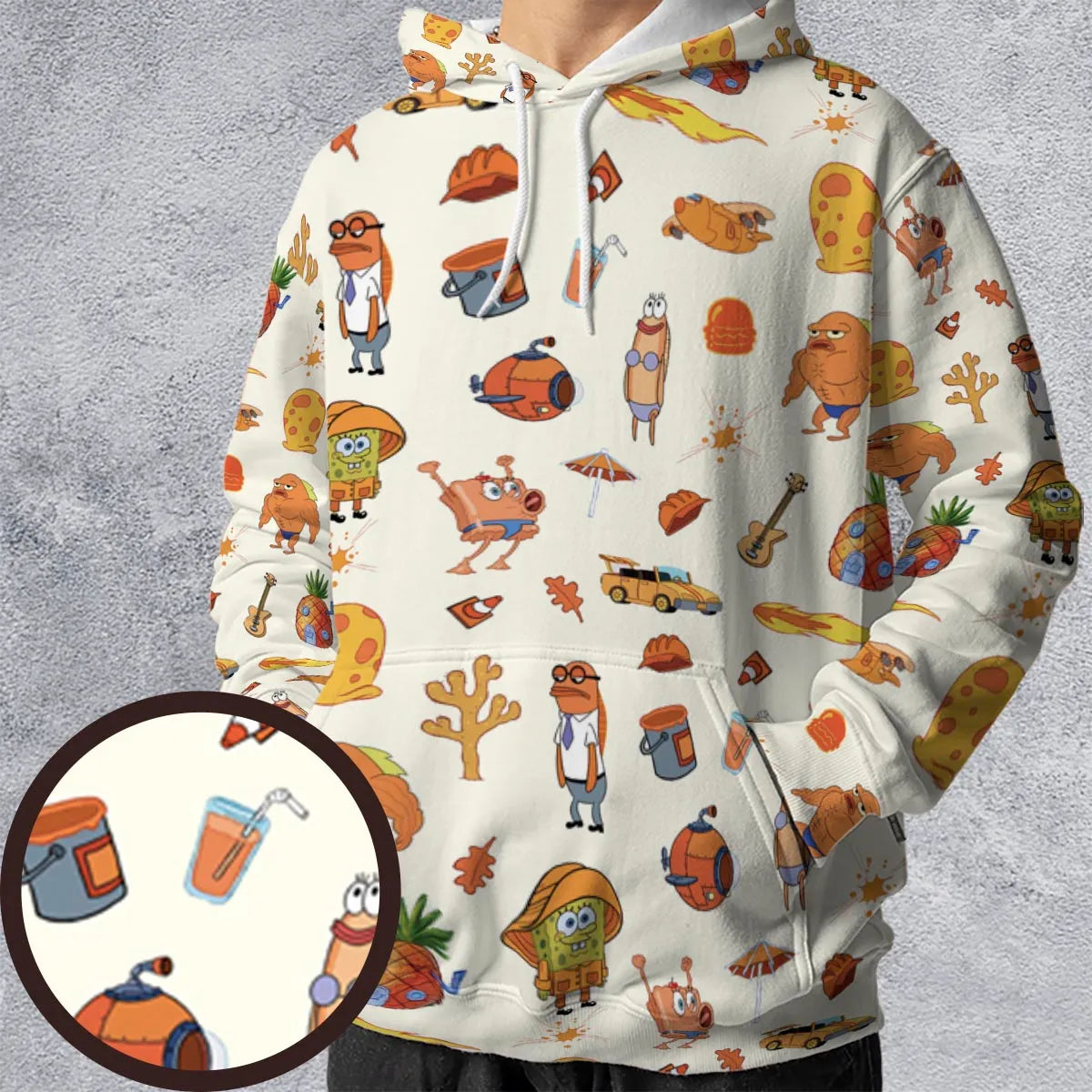 Full Print Hoodie - Y1CD7QFB