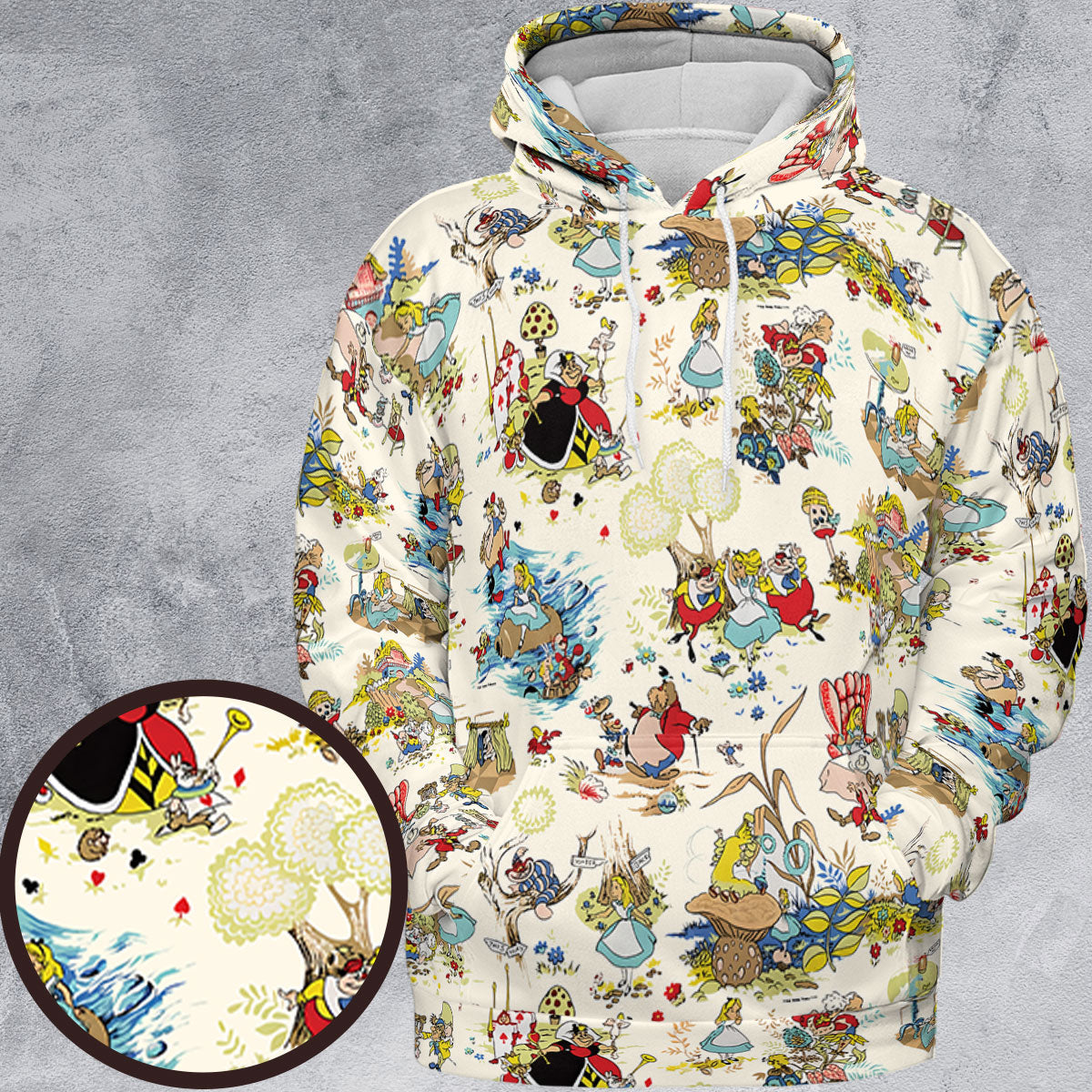 Full Print Hoodie - VKHKQRFC