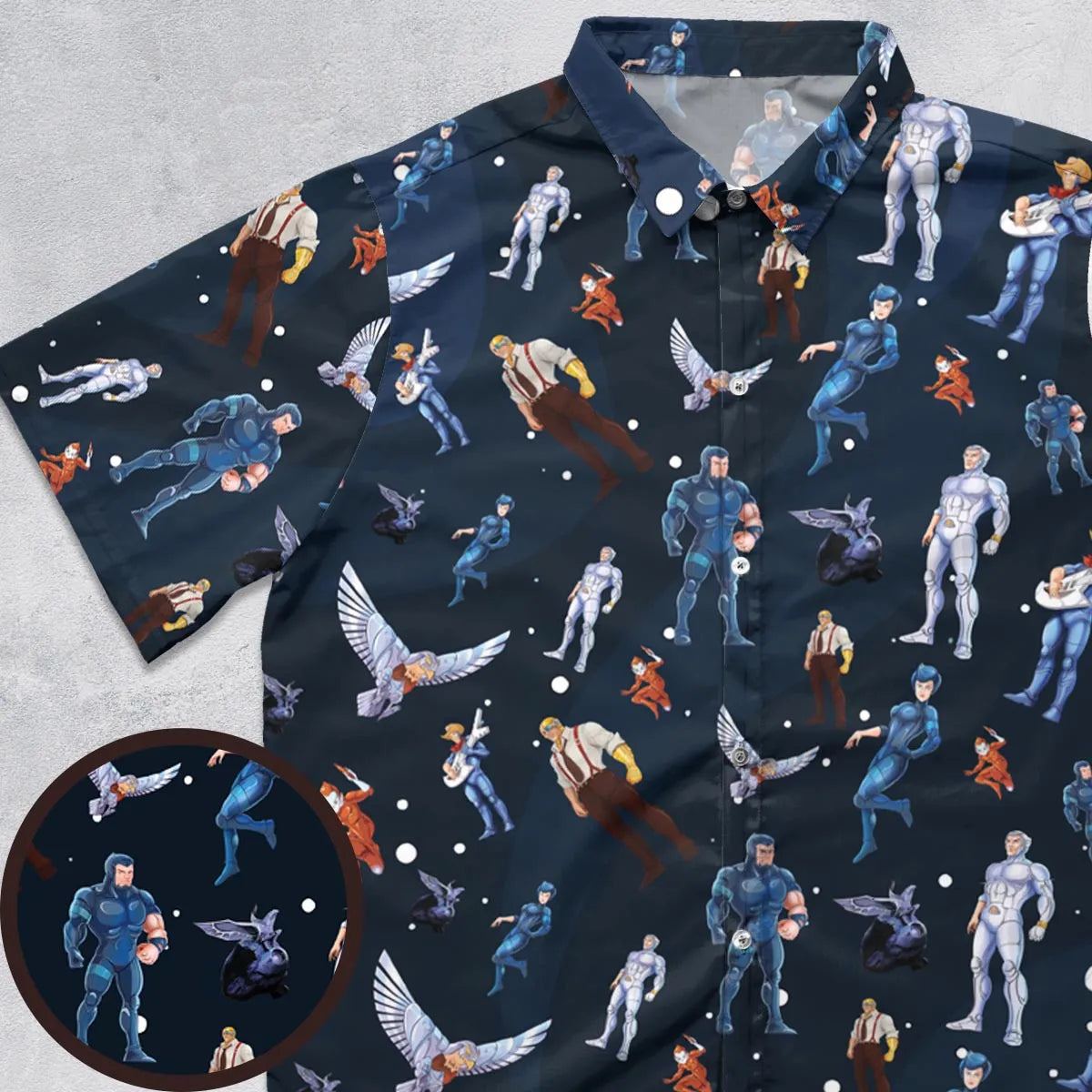 Short Sleeve Button Shirt - MU9BPUTG