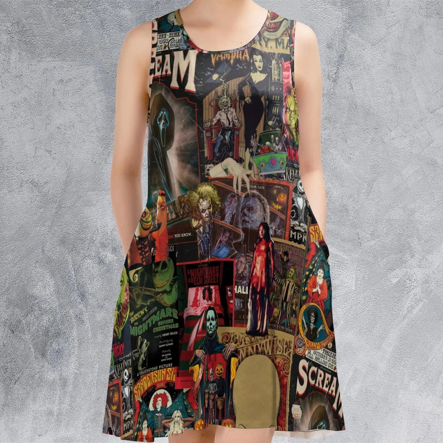 Casual Sleeveless Dress - VY2FMPYP