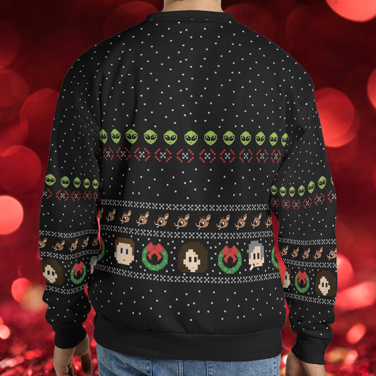 Ugly Christmas Sweatshirt - N2M6W9P3