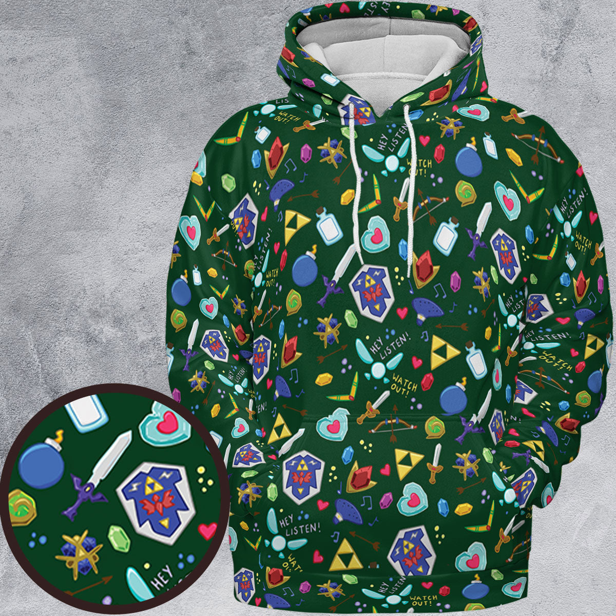 Full Print Hoodie - 1V5QRSRN
