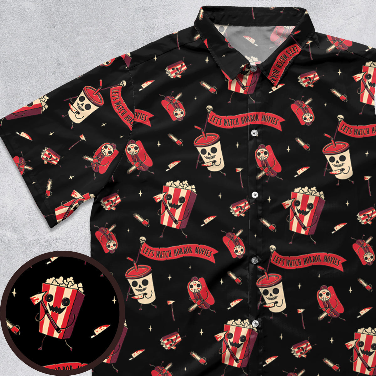 Short Sleeve Button Shirt - TX6F7XUE