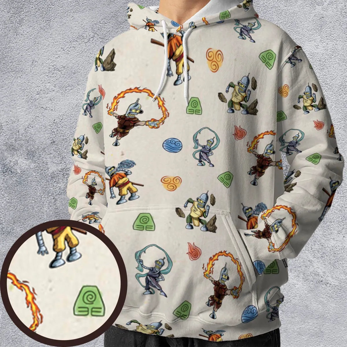 Full Print Hoodie - 583X22K1