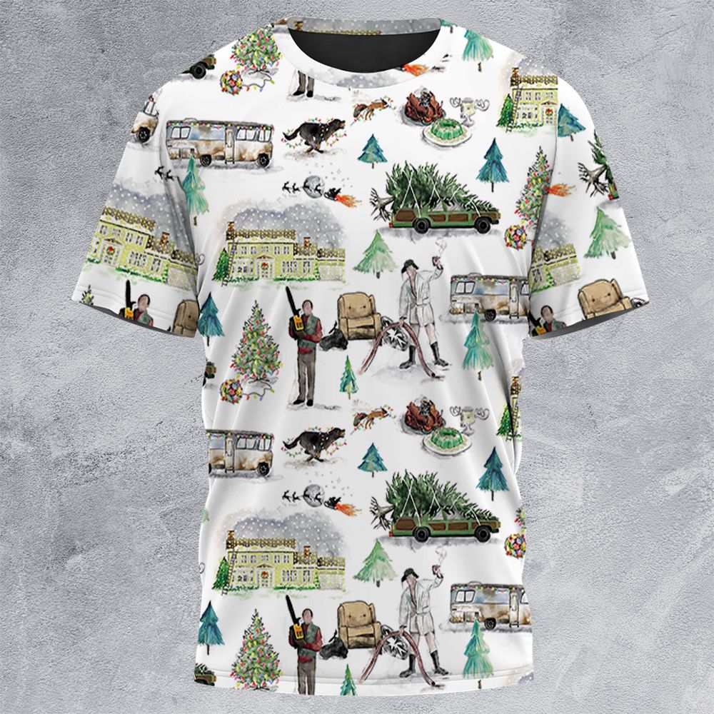 All-Over Print Unisex T-Shirt - LHMSMC3E -  - 3