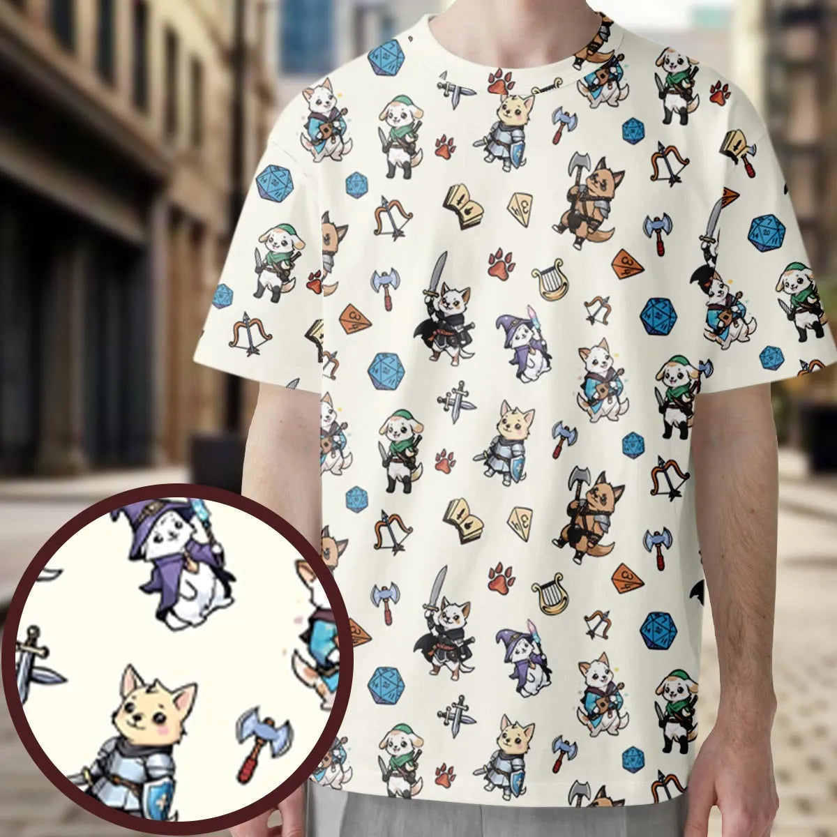 Full Print T-Shirt - Y6HRF575