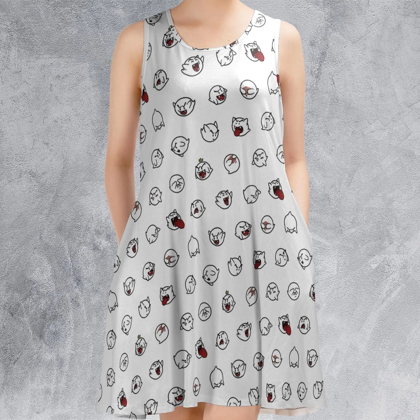 Casual Sleeveless Dress - 5HDDPGL1