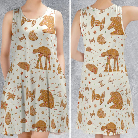 Casual Sleeveless Dress - AAV4WPYQ