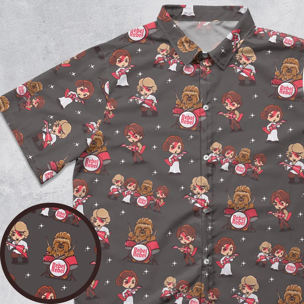 Short Sleeve Button Shirt - UB7GABF3
