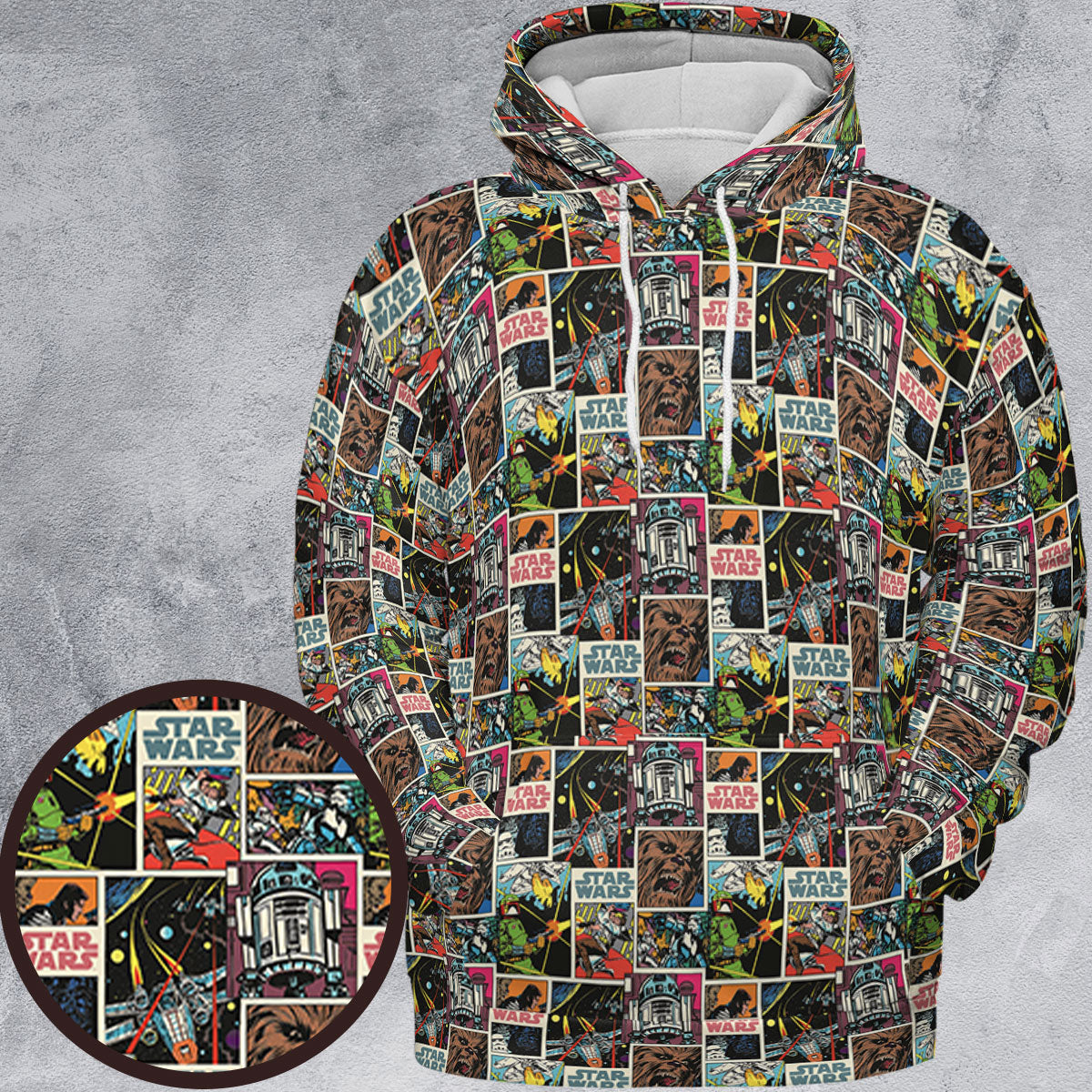 Full Print Hoodie - 7HZHNW44
