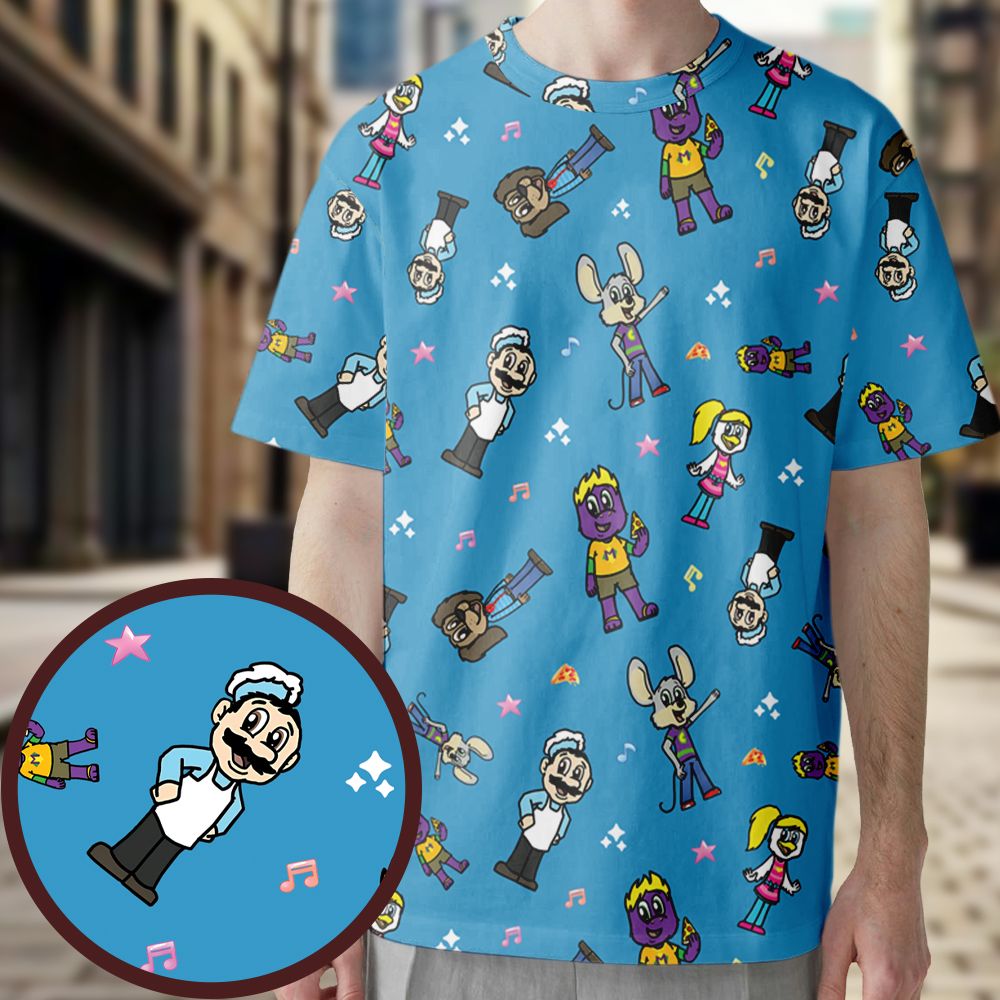 All-Over Print Unisex T-Shirt - TU9QBGQ4 -  - 1